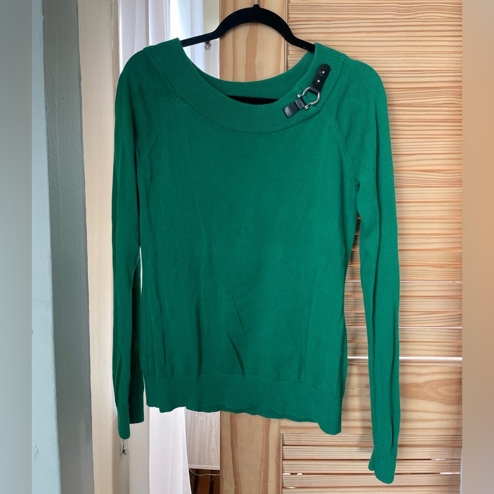 Lauren Ralph Lauren Green Sweater Medium